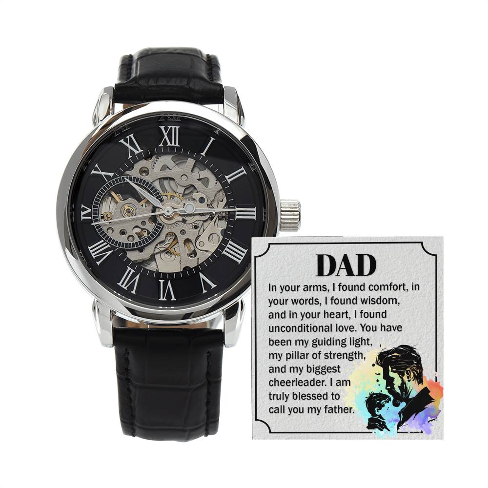 To My Father - Openwork Watch