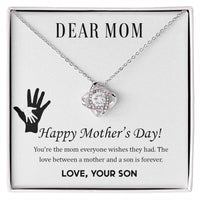 Load image into Gallery viewer, To My Mother - Love Knot Necklace
