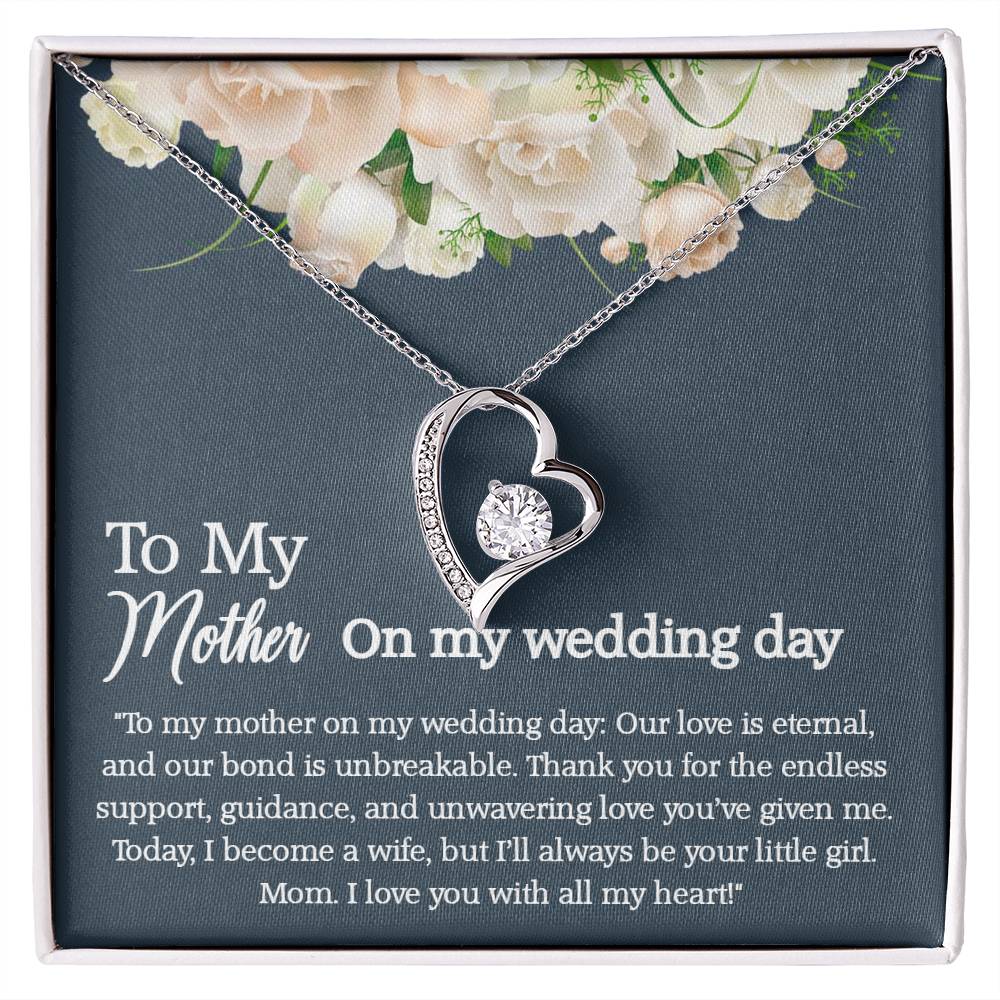 To My Mother On My Wedding Day